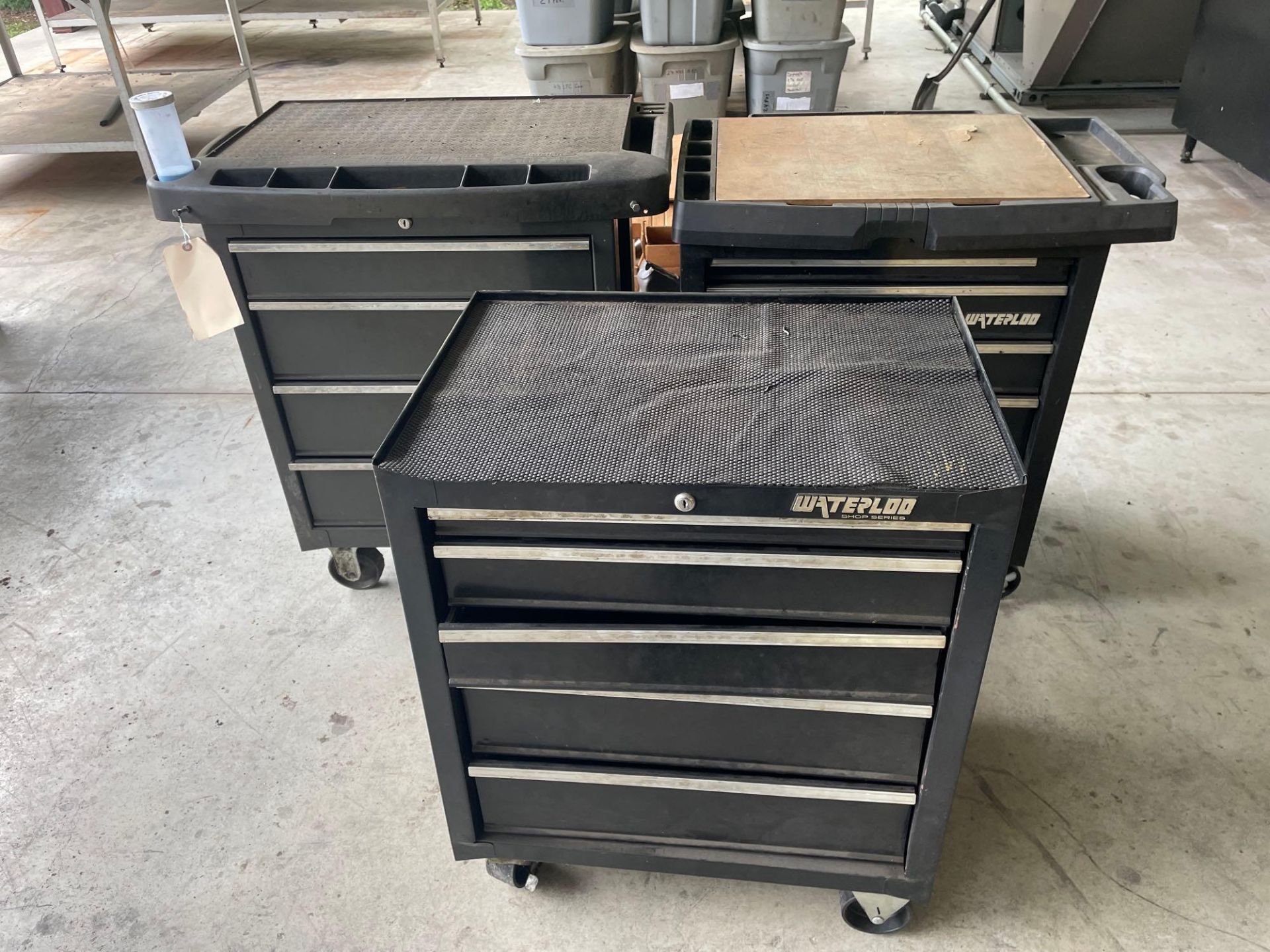 Lot of 3: Waterloo Tool Box’s on Casters
