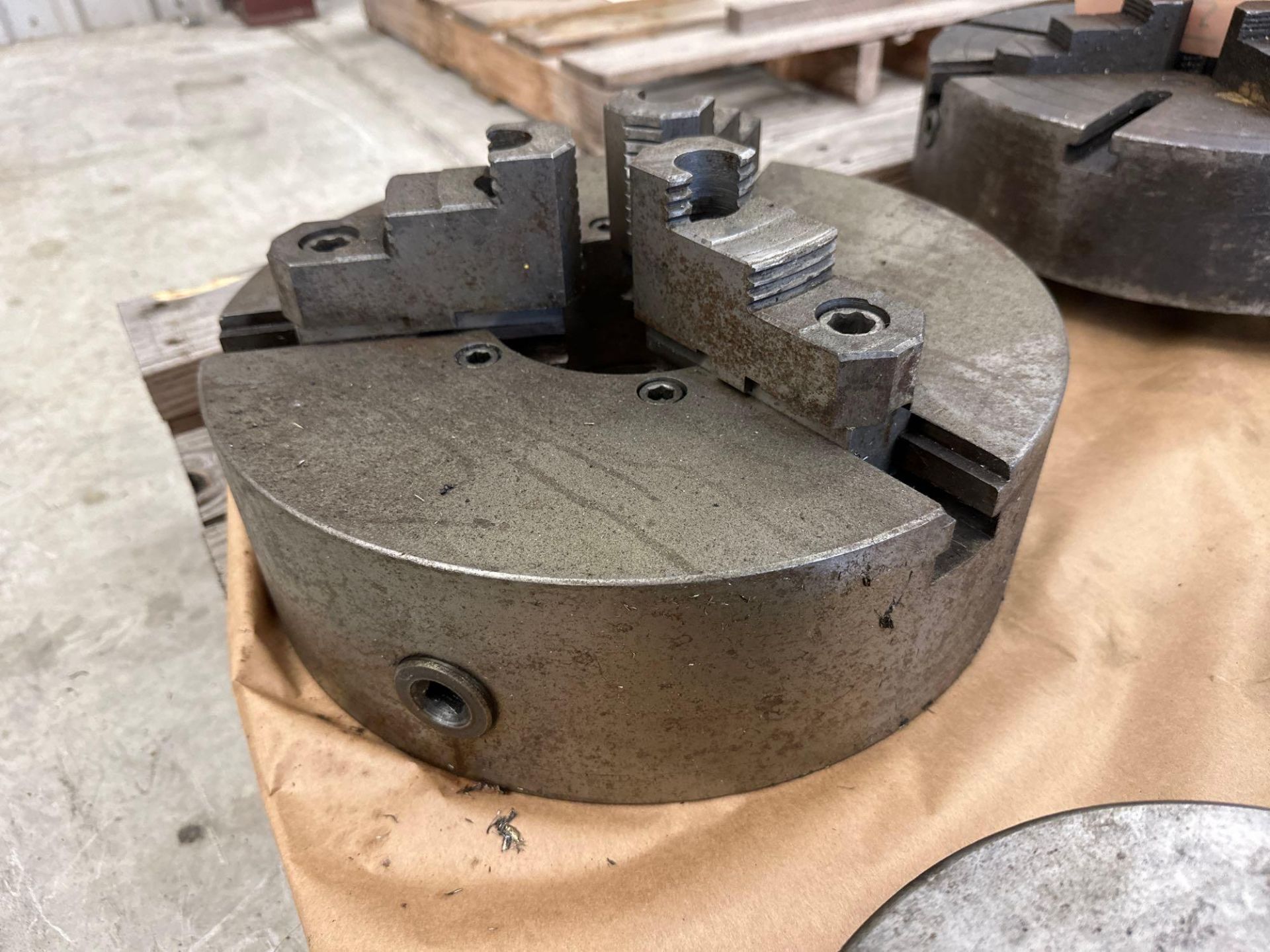 15” 3 Jaw Chuck with 5” Thru Hole - Image 3 of 3
