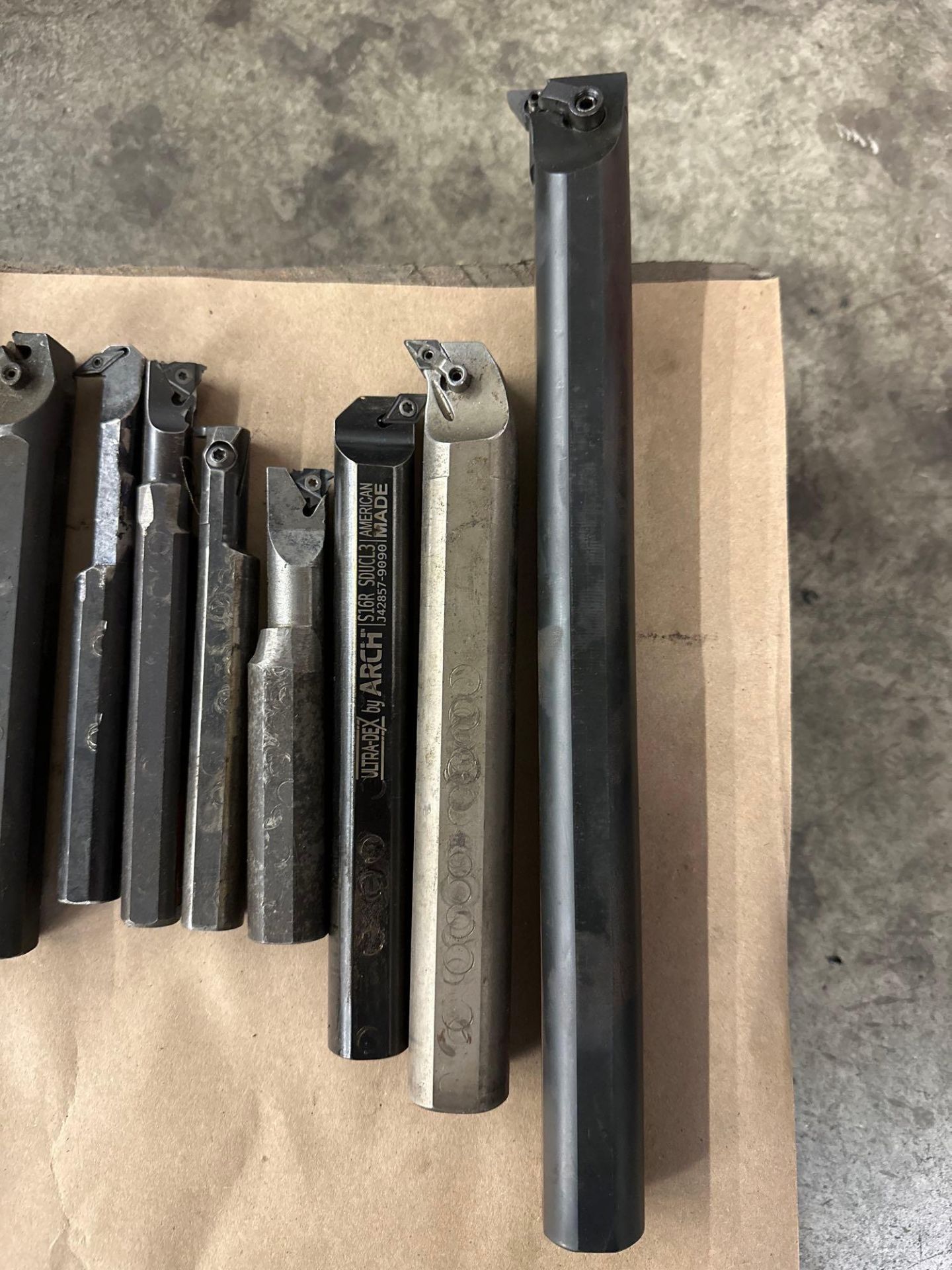 Lot of 11 Assorted Indexable Boring Bars Ranging From: 1/2” X 5” to 1” X 10” - Image 2 of 7
