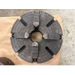 15 1/2” 4 Jaw Chuck with 3” Thru Hole