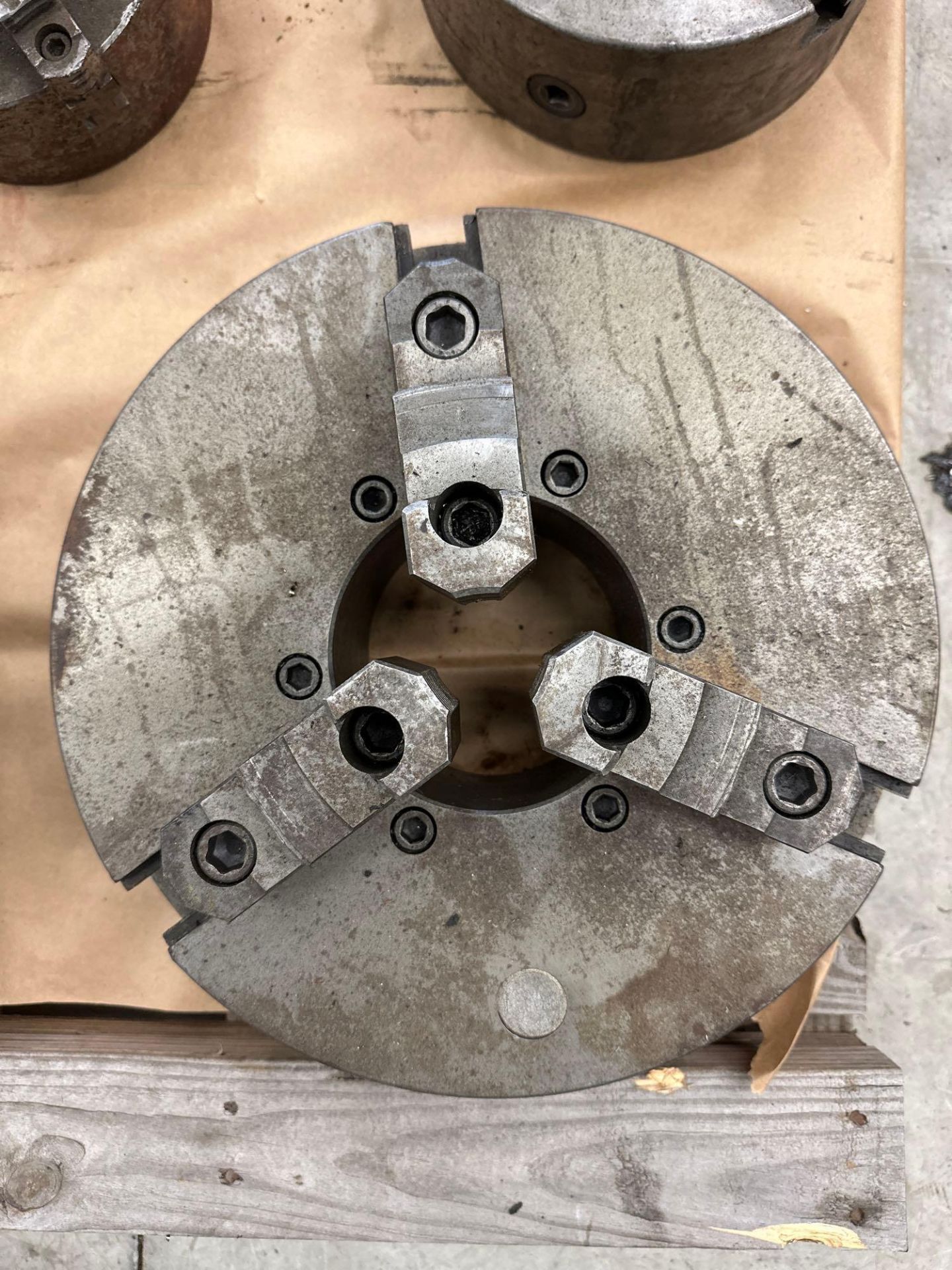 15” 3 Jaw Chuck with 5” Thru Hole