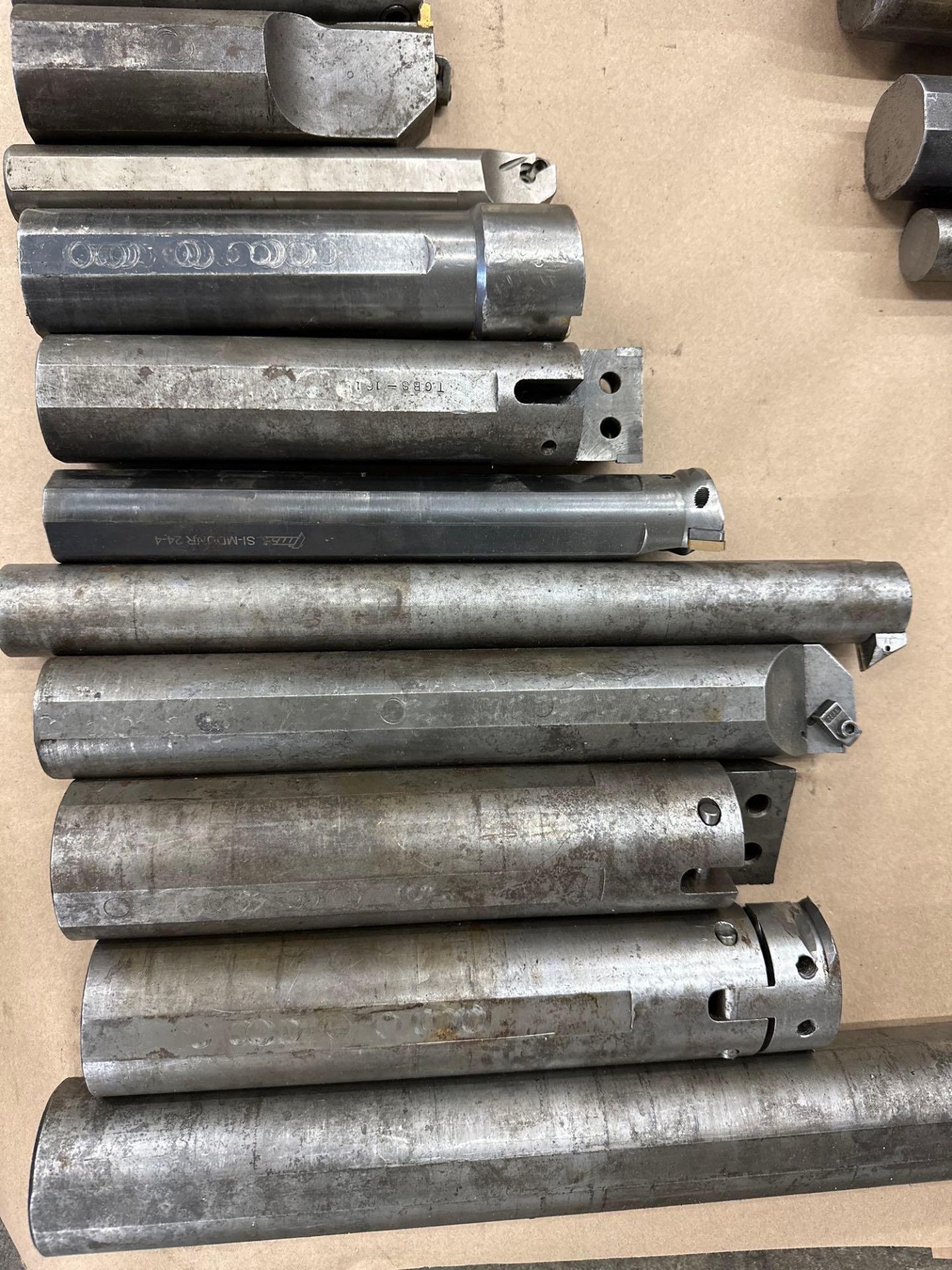 Lot of 10 Assorted Indexable Boring Bars Ranging From: 1” X 5 1/2” To 2 1/2” X 19 3/4” - Image 3 of 6