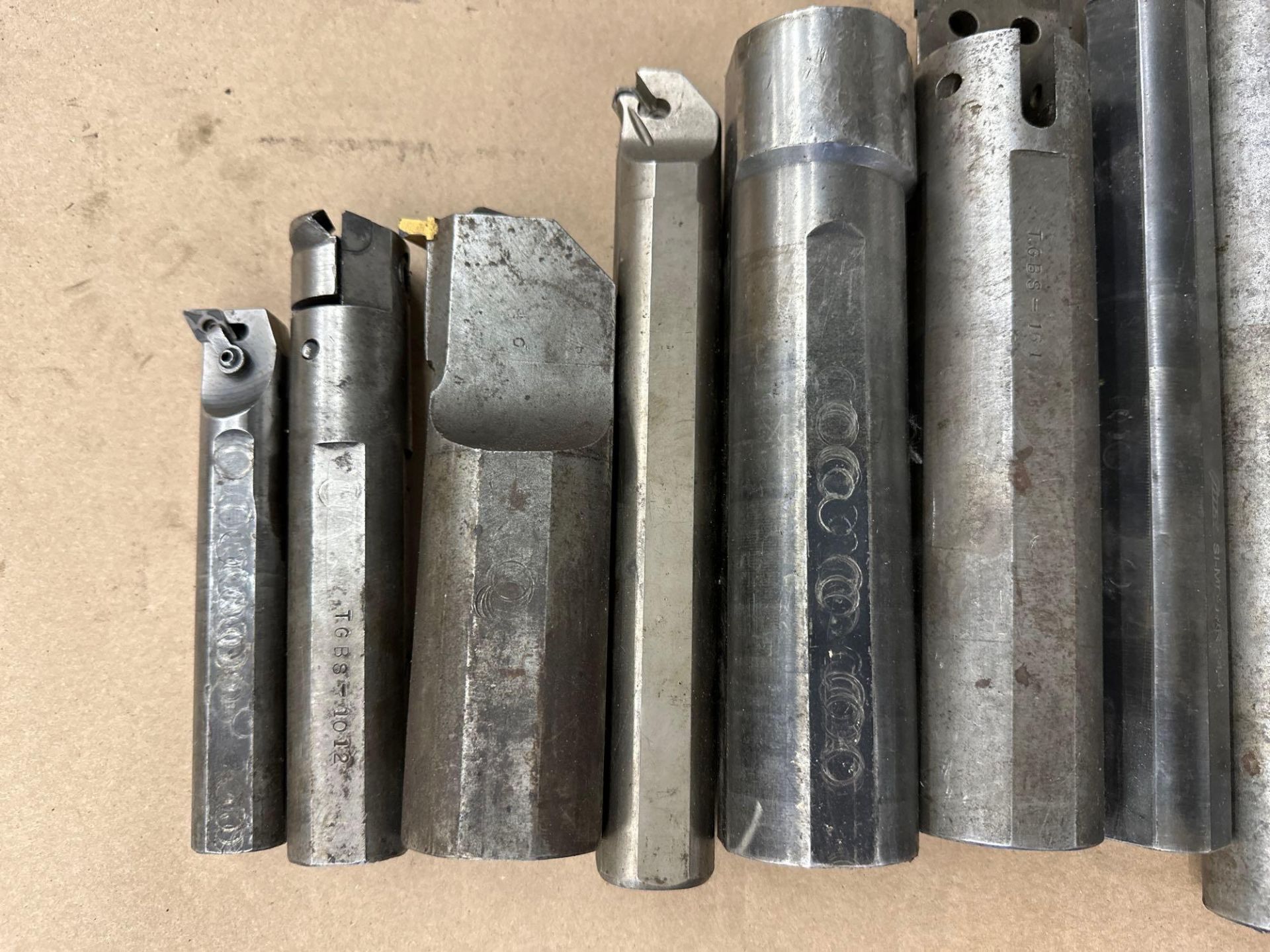 Lot of 10 Assorted Indexable Boring Bars Ranging From: 1” X 5 1/2” To 2 1/2” X 19 3/4” - Image 5 of 6