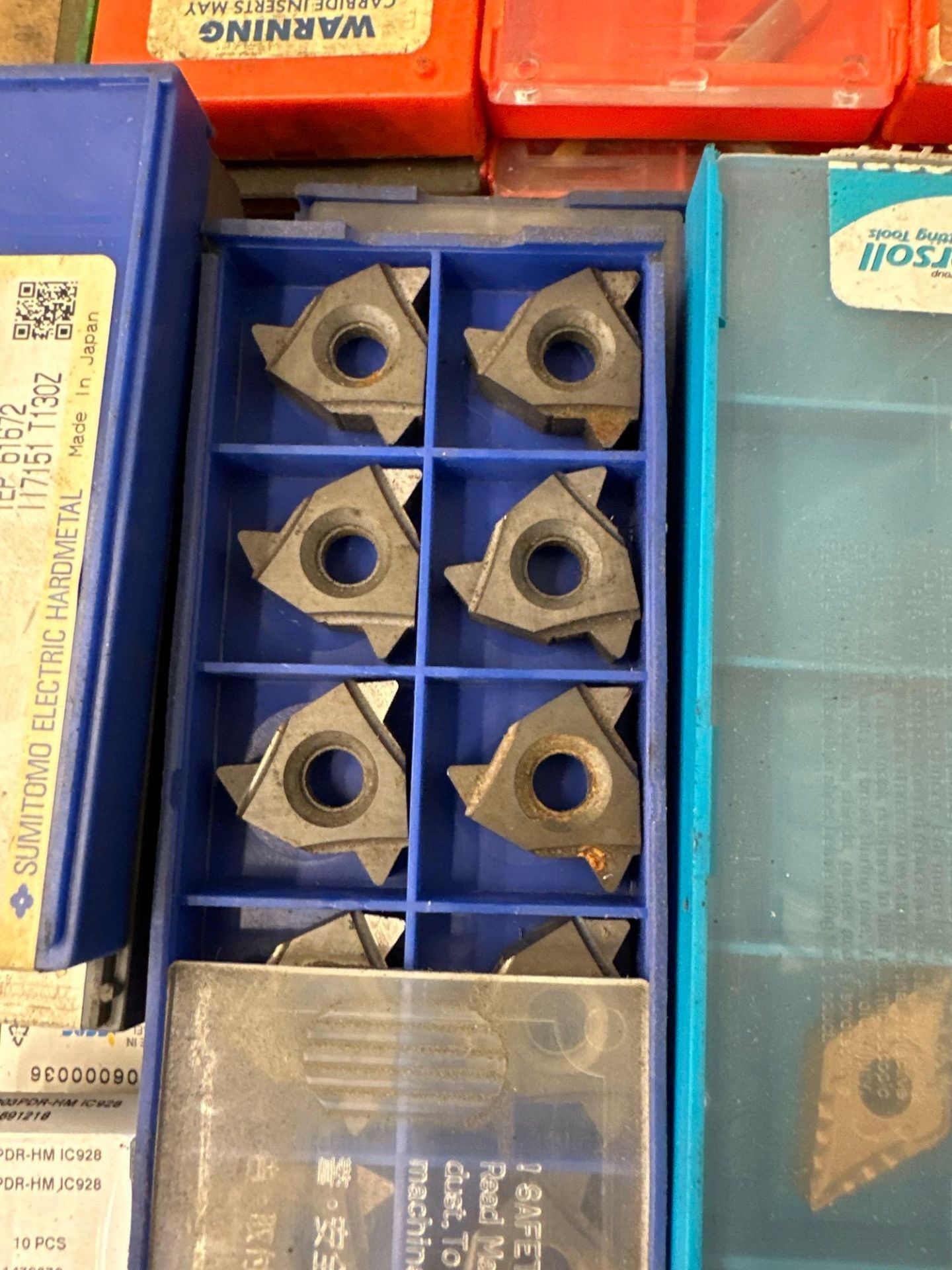 Lot of New Assorted Size and Shape Inserts: Carbide, Low Carbon Steel, Inconel and Different Grades - Image 12 of 18