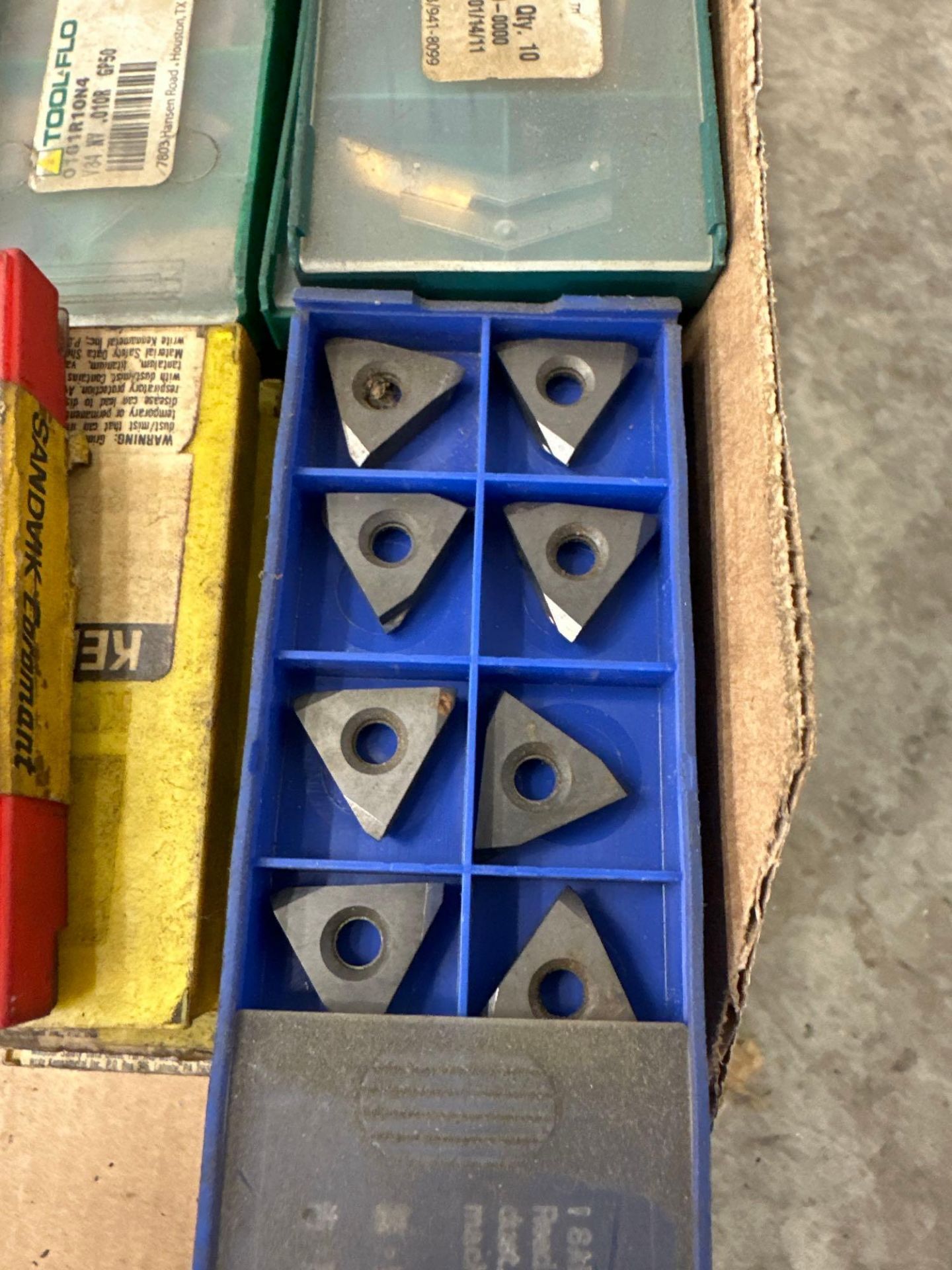 Lot of New Assorted Size and Shape Inserts: Carbide, Low Carbon Steel, Inconel and Different Grades - Image 11 of 18