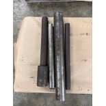 Lot of 4 Assorted Boring Bars Ranging From: 2 1/2” X 24” To 3 1/2” X 30 3/4”