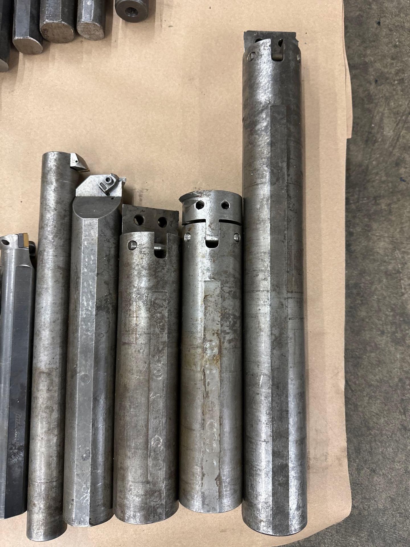 Lot of 10 Assorted Indexable Boring Bars Ranging From: 1” X 5 1/2” To 2 1/2” X 19 3/4” - Image 2 of 6