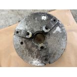 15” 3 Jaw Cushman Chuck with 3” Thru Hole