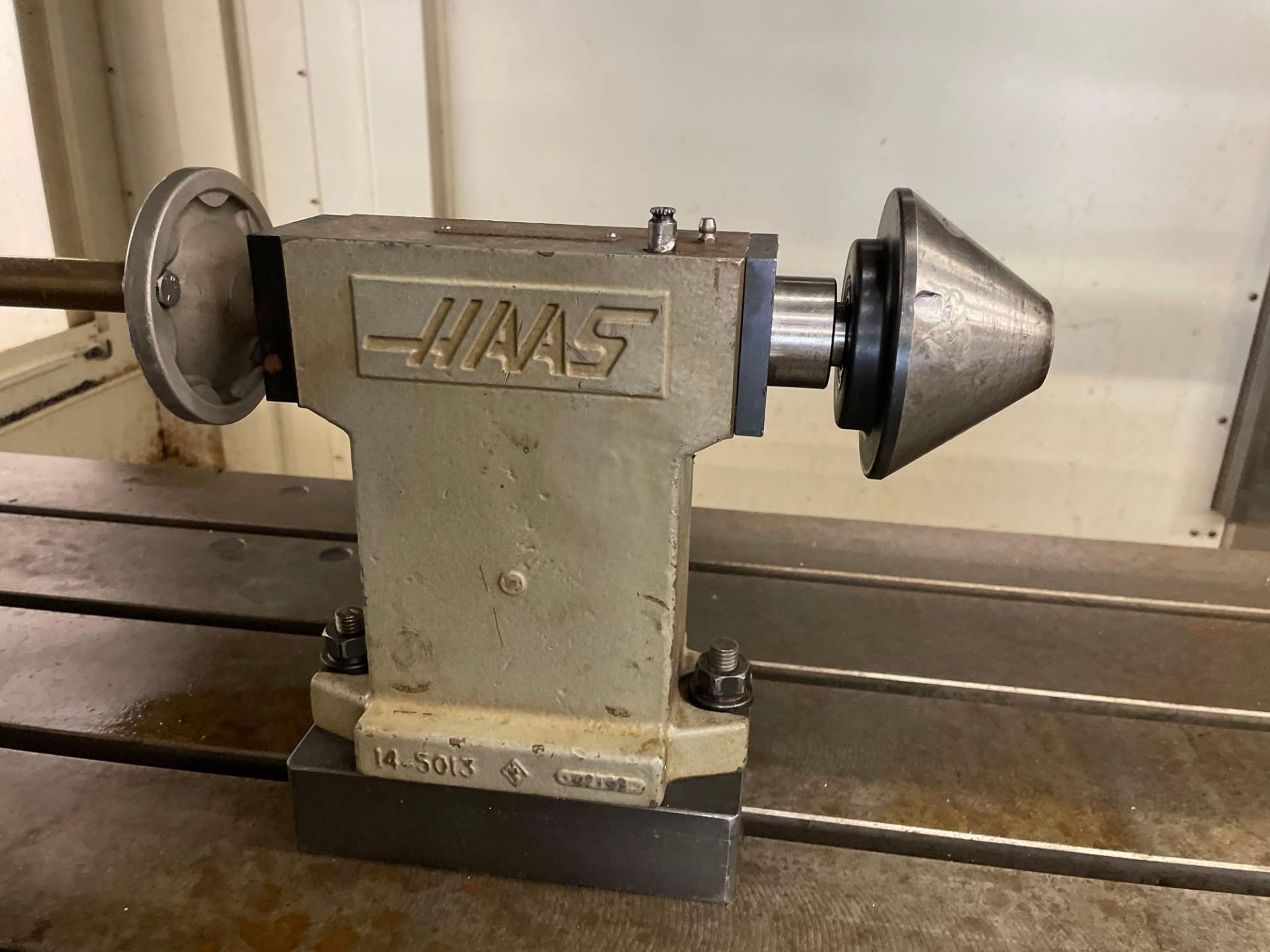 Haas 4th Axis Model HRT310 with 12” Bison 3 Jaw Chuck with 4” Thru Hole - Image 4 of 5