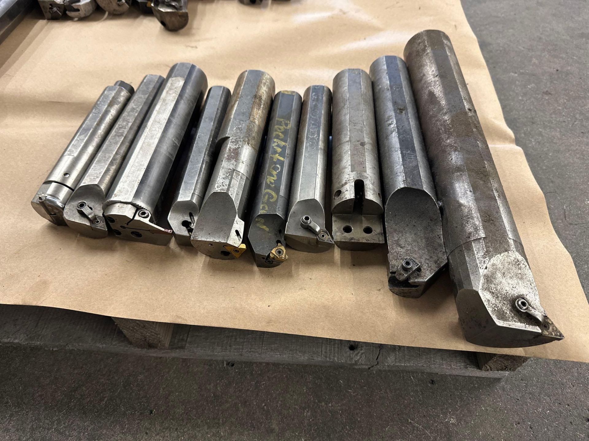 Lot of 10 Assorted Indexable Boring Bars Ranging From: 1 1/4” X 9 1/8” to 2 3/8” X 16” - Image 7 of 7