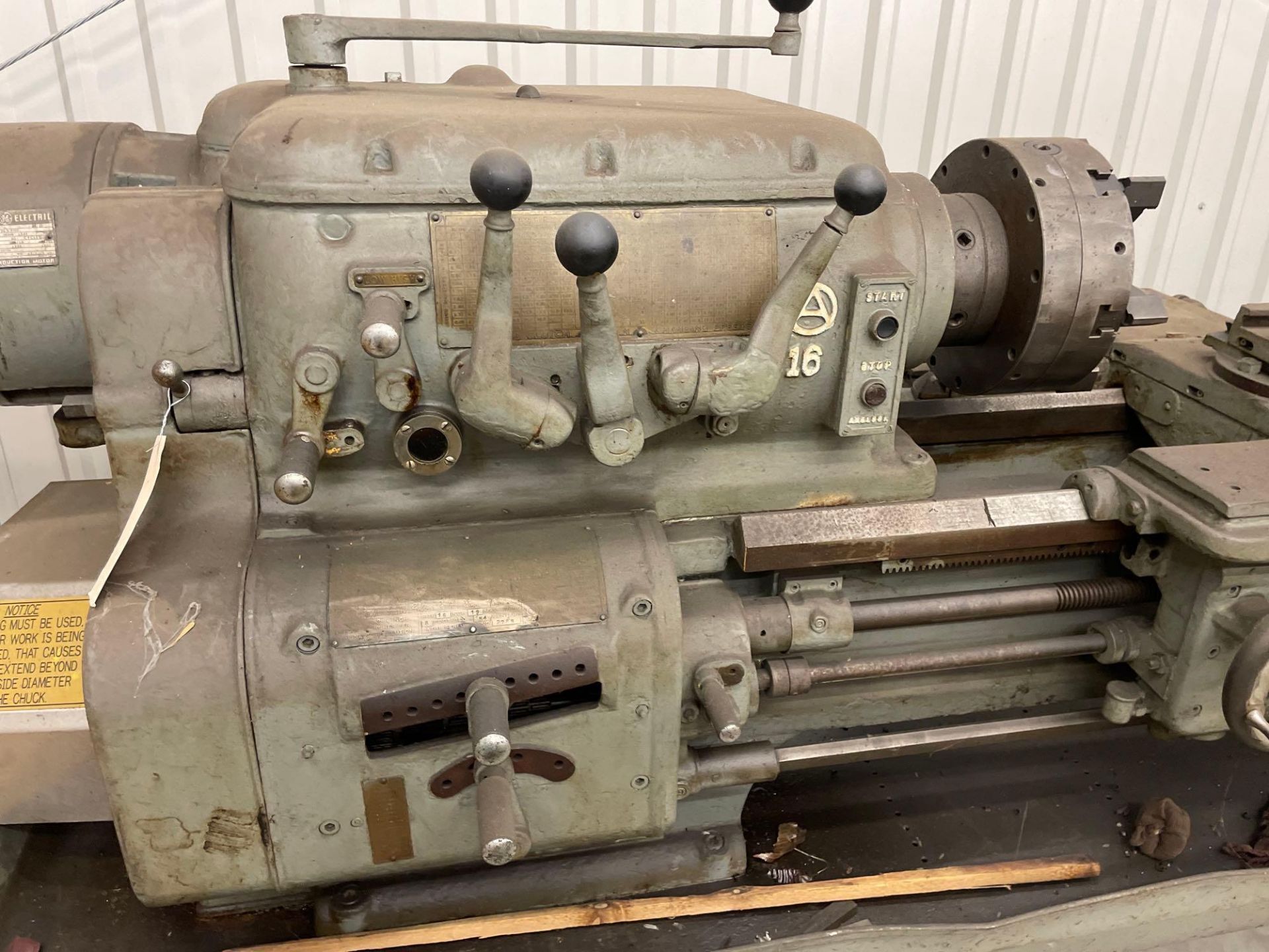 Axelson 16 Lathe, S/N 2789 - Image 3 of 7