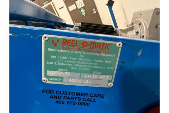 Reel-O-Matic 20,000 Lb. Capacity Take Up System - Image 16 of 17