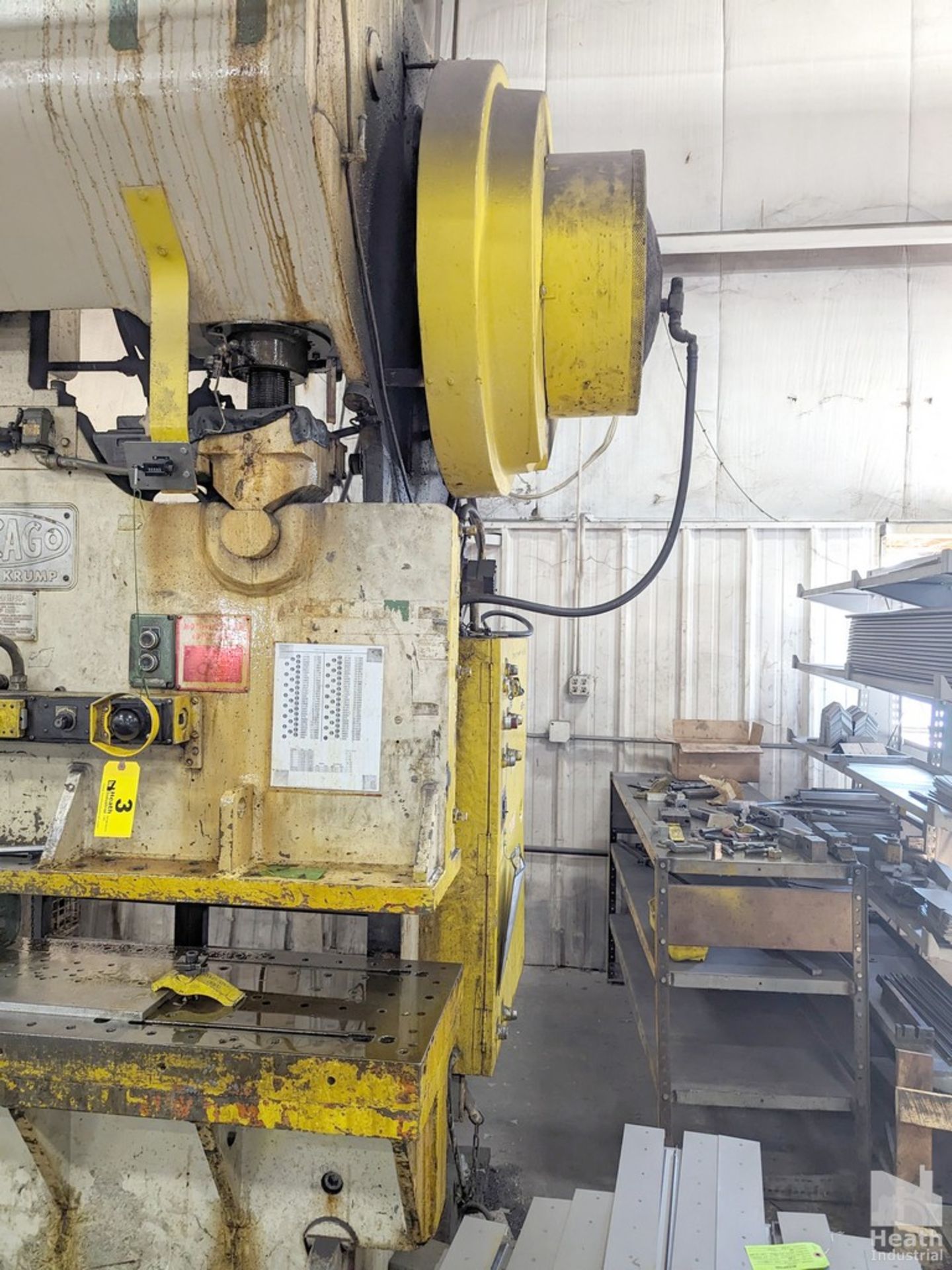 Dreis & Krump 80/120 Ton Model 46-M Press Brake, s/n L-17916, 18”x72” Bed - Image 7 of 8