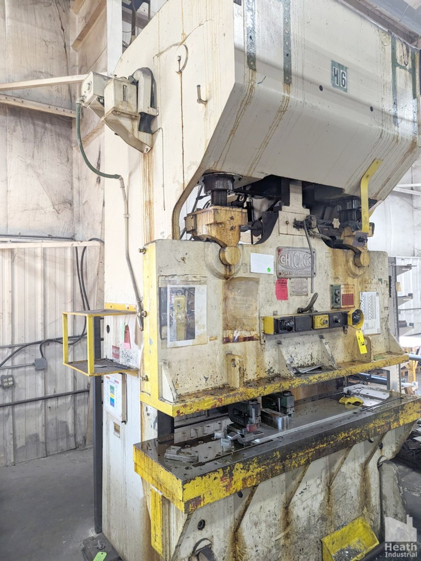 Dreis & Krump 80/120 Ton Model 46-M Press Brake, s/n L-17916, 18”x72” Bed - Image 6 of 8