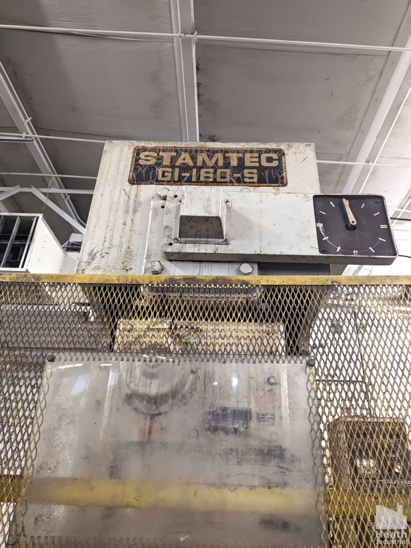 Stamtec 160 Ton Model G1-160-S Gap Frame Press, s/n 0214 (New 1990), 7.87” Stroke, 13. - Image 3 of 8