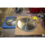 (2) CARBIDE TIP SAW BLADES 10" AND 12"