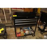 UG GENERAL FOUR DRAWER PORTABLE TOOL CABINET WITH KEY 31" X 16" X 38"