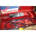 MILWAUKEE SAWZALL WITH CASE