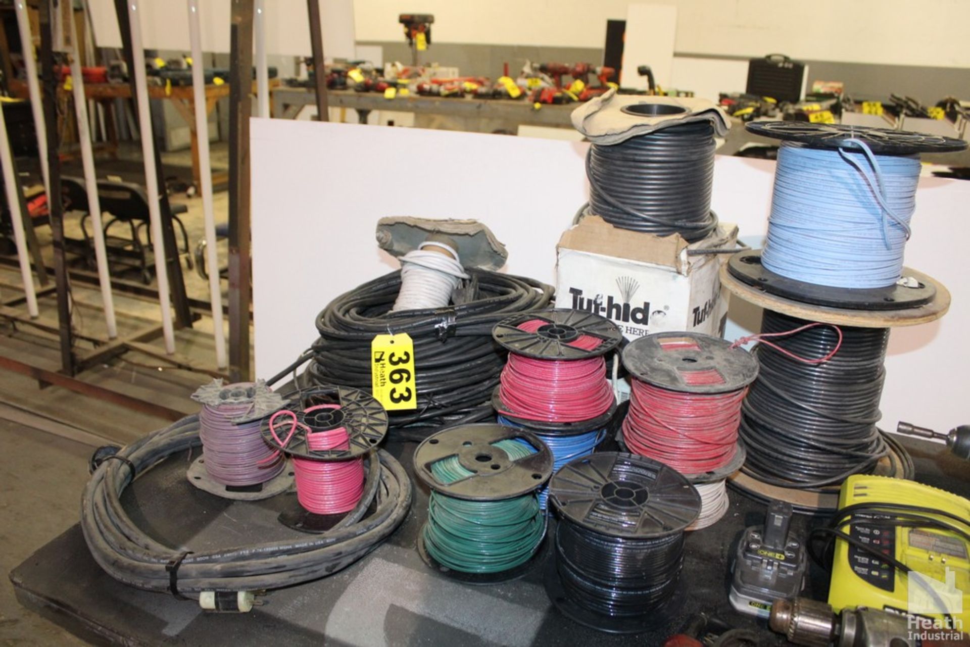 LARGE QTY OF WIRE