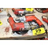 (2) MILWAUKEE 1/2" DRILLS