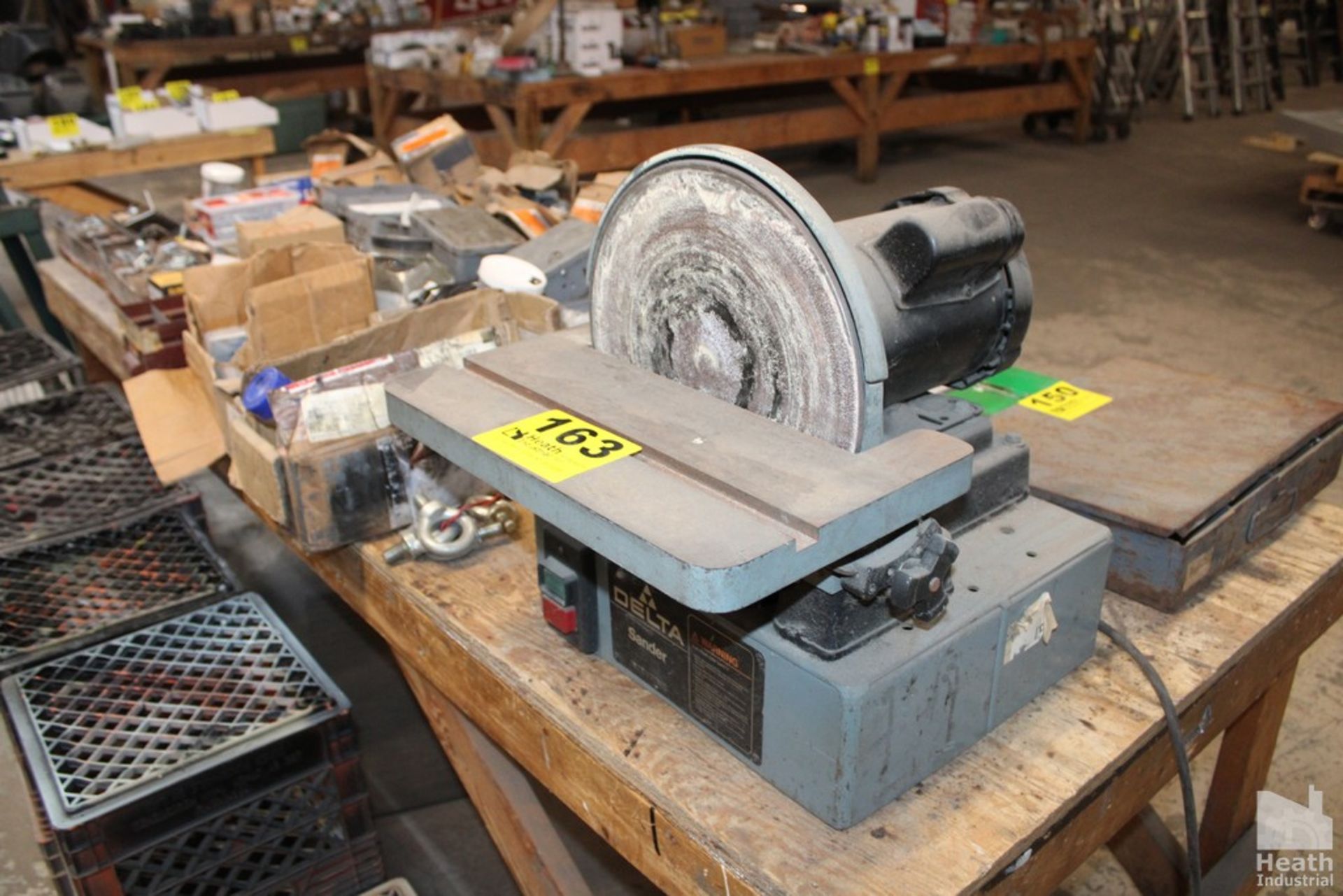 DELTA 12" DISC SANDER MODEL 31-125 S/N 91H47526