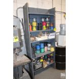 STEEL SHELVING UNIT 36" X 12" X 86"