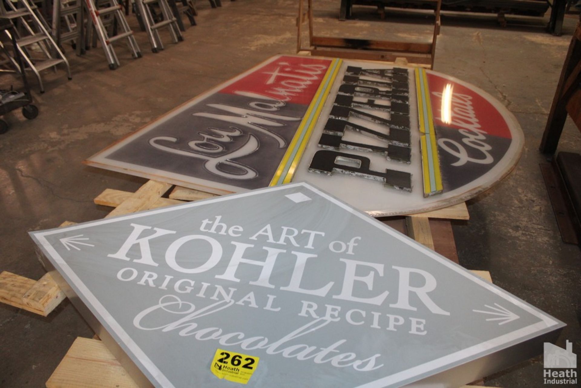 (2) SIGNS, THE ART OF KOHLER AND LOU MALNATI'S