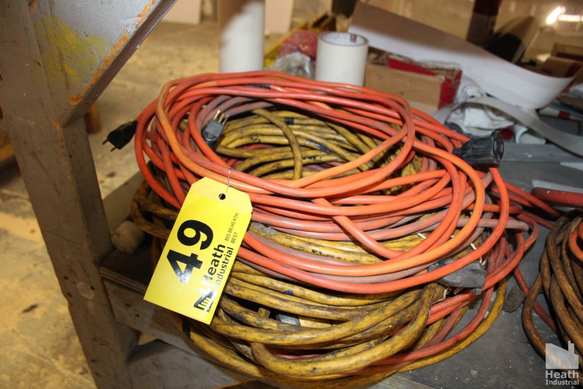 ASSORTED EXTENSION CORDS