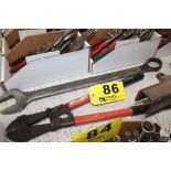 1-3/4" WRENCH AND 18" BOLT CUTTER