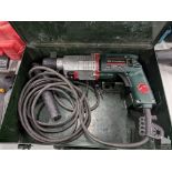 METABO MODEL BHE6024 HAMMER DRILL WITH CASE