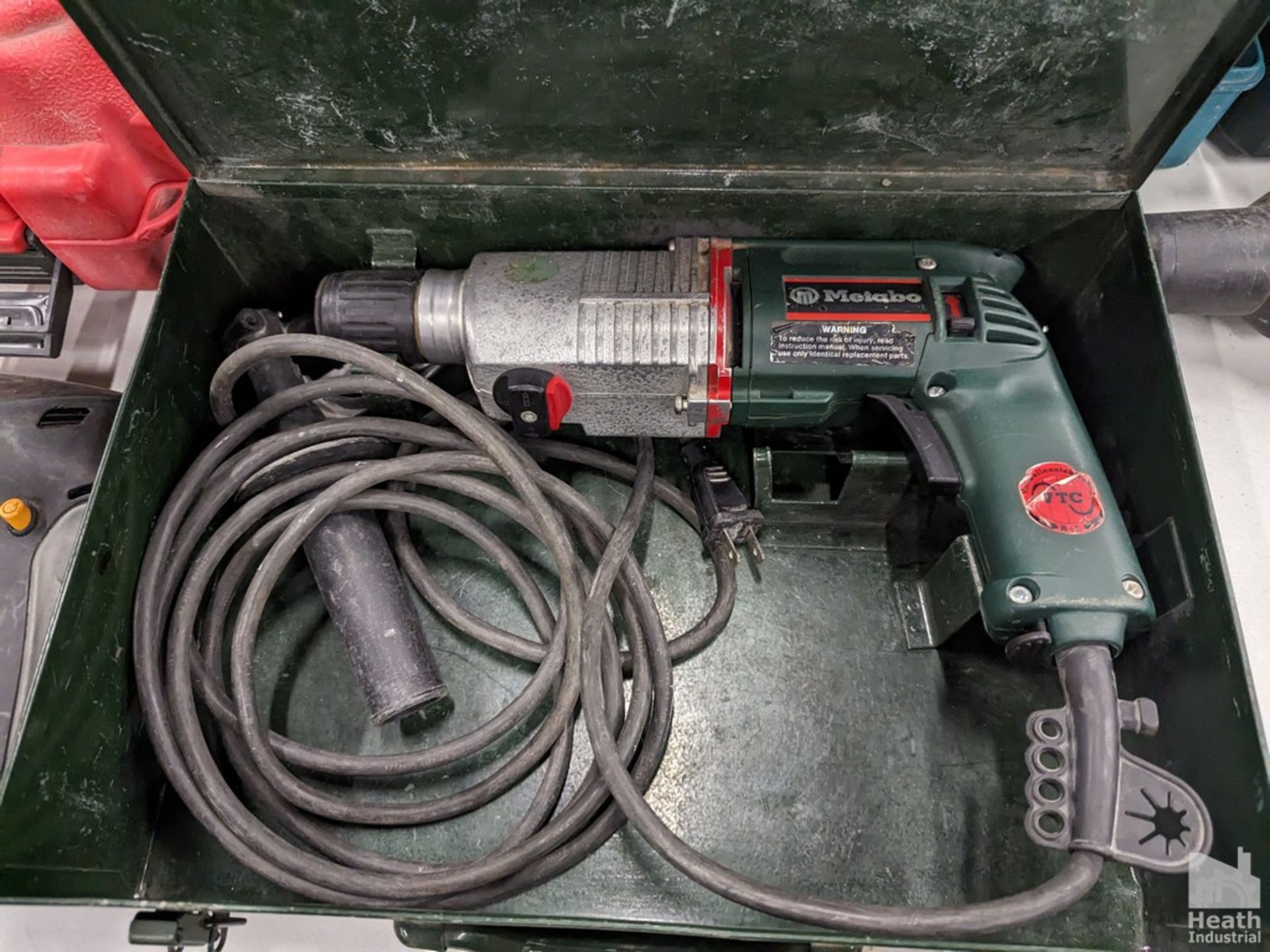 METABO MODEL BHE6024 HAMMER DRILL WITH CASE