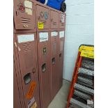 SET OF (3) LOCKERS