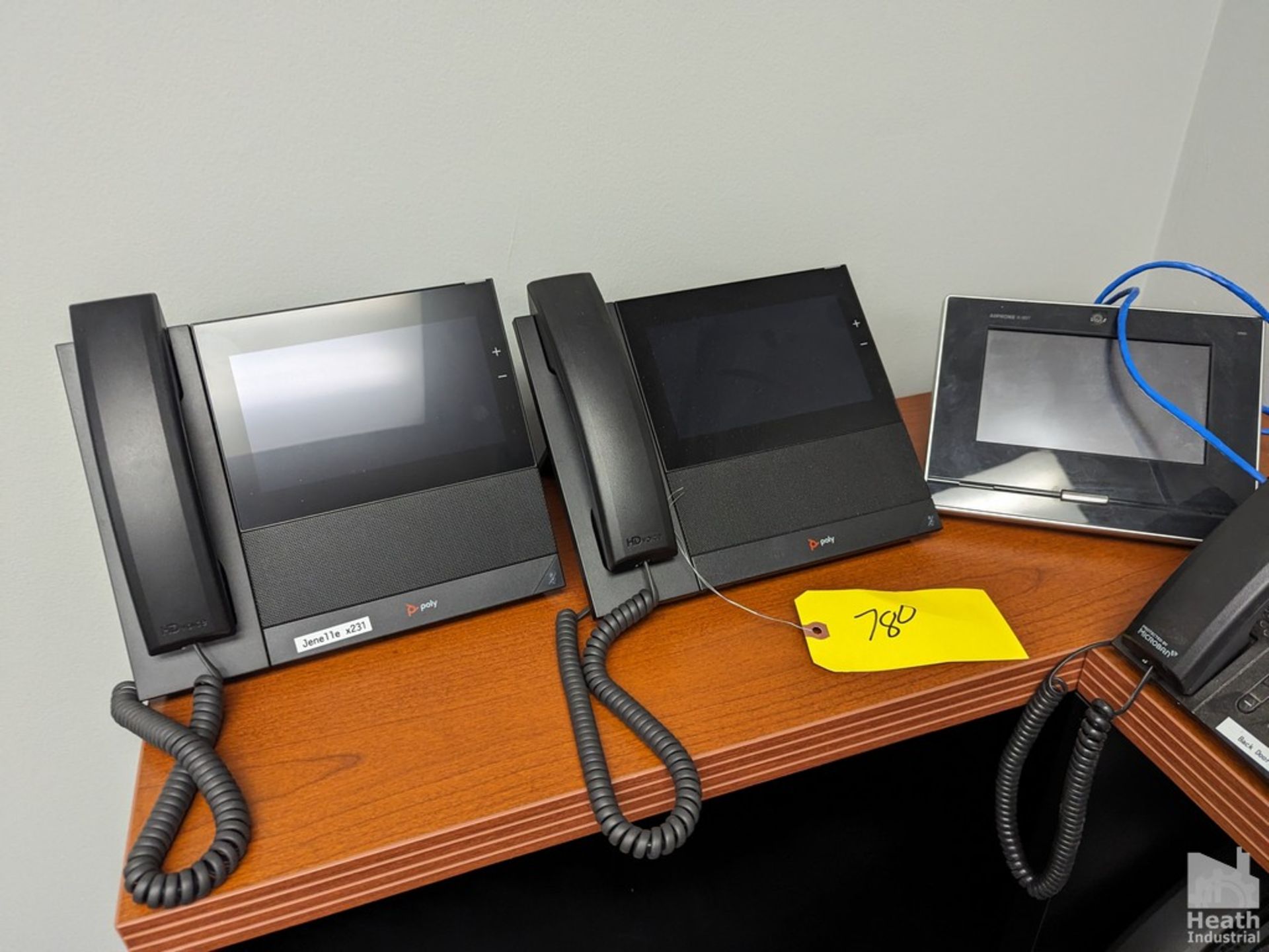 (2) POLYCOM CCX VIDEO PHONES