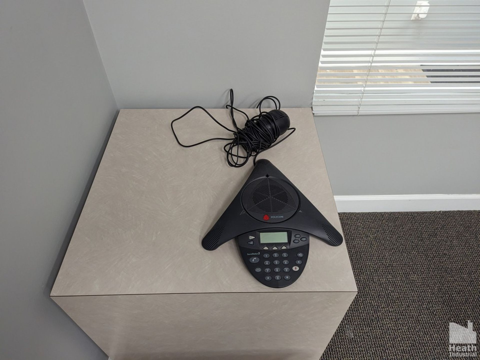 (15) POLYCOM VVX 350 PHONES, CONFERENCE PHONE & AUX HEADSETS - Image 2 of 3