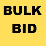 BULK BID ON ALL INVENTORY LOTS 193-274 AND LOTS 286-377.