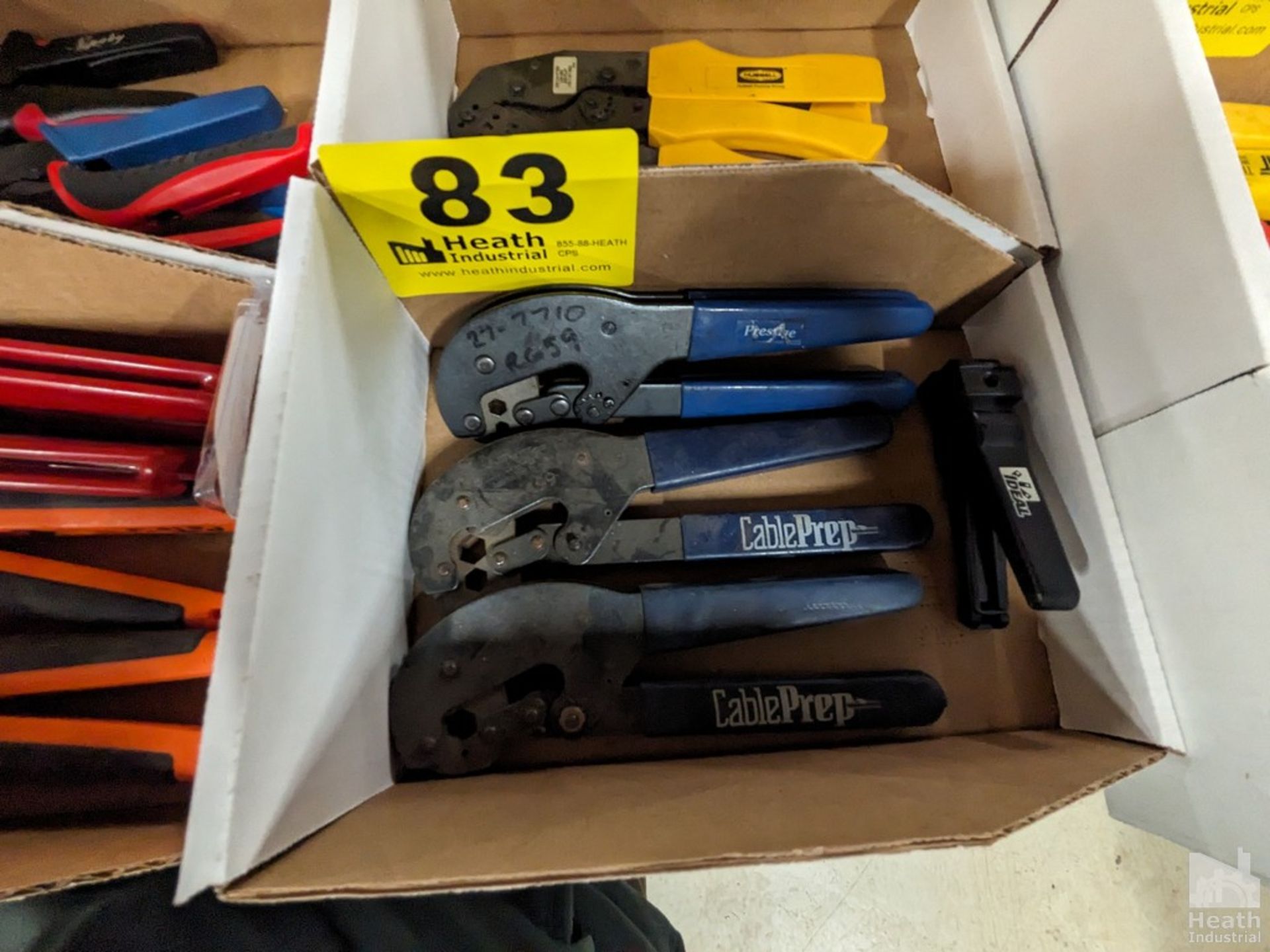 (3) CABLEPREP CRIMPING TOOLS IN BOX