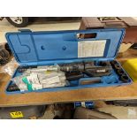 PANDUIT MODEL PAN-TERM CT-930 HYDRAULIC CRIMPING TOOL WITH ASSORTED DIES & CASE