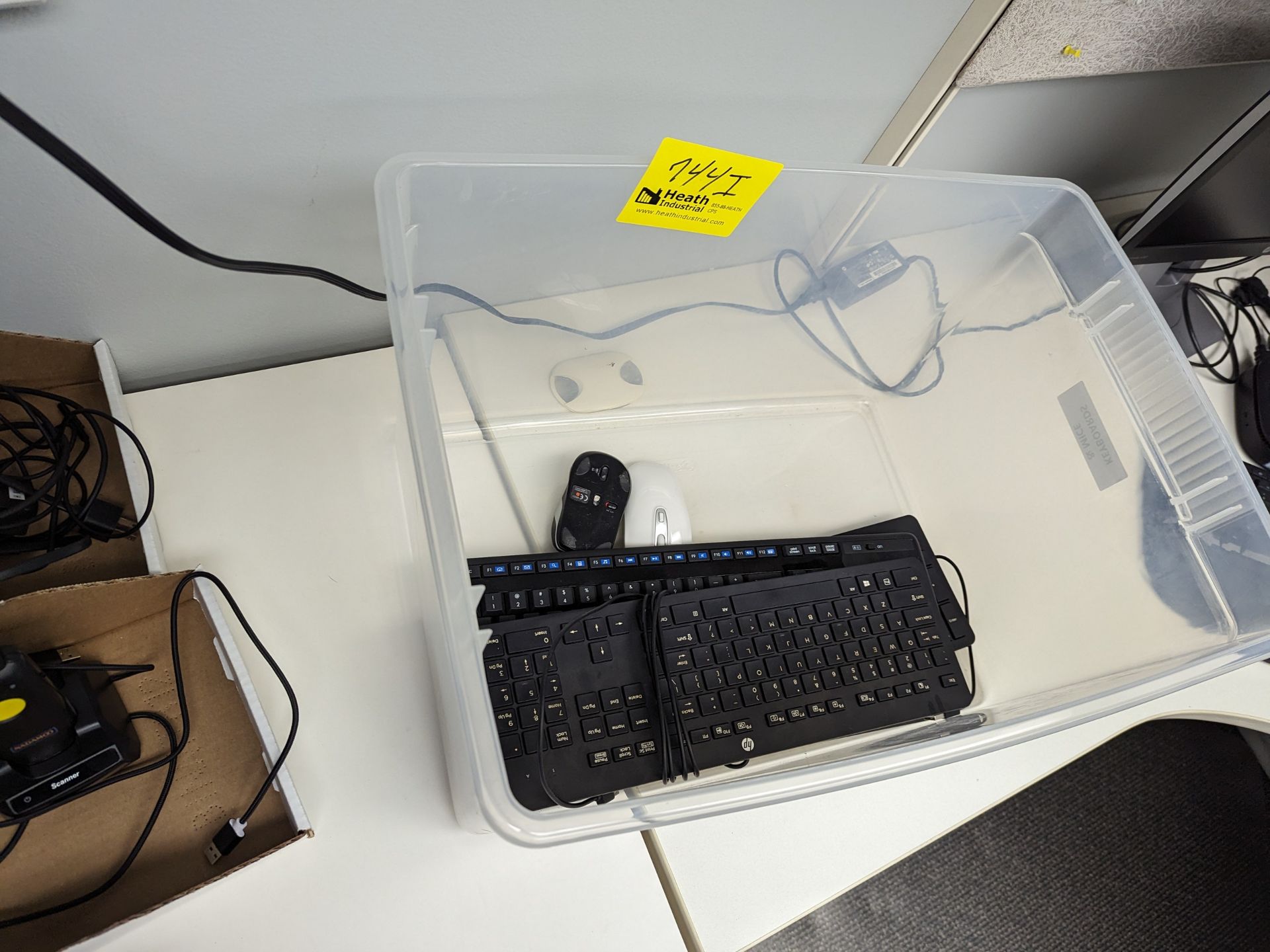 ASSORTED KEYBOARDS & MICE IN BOX