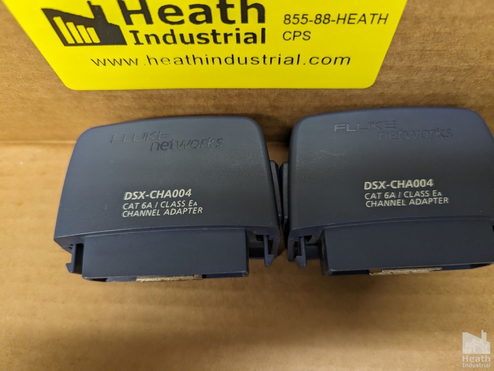 (1) PAIR FLUKE DSX-CHA004 CAT 6 CHANNEL ADAPTERS - Image 2 of 2