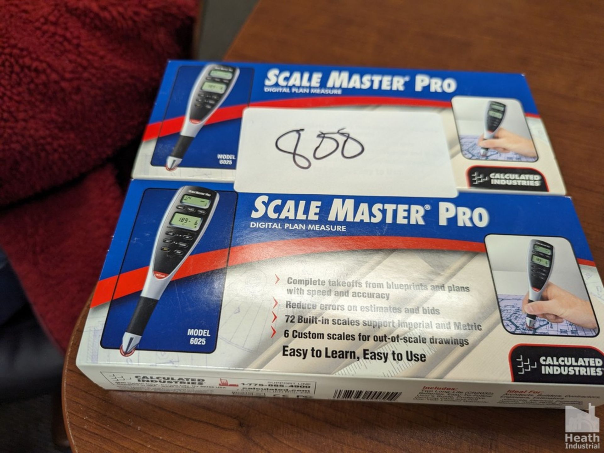 (2) SCALE MASTER PRO DIGITAL PLAN MEASURING DEVICES