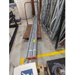 LOT 10' GALVANIZED CONDUIT ON CART (NO CART)