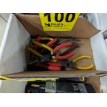 ASSORTED PLIERS IN BOX