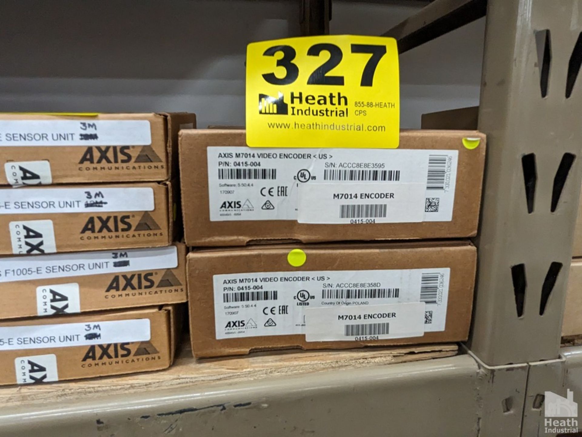 (2) AXIS M7014 VIDEO ENCODERS