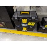 (2) 16" TUFF-BOX TOOL BOXES WITH CONTENTS