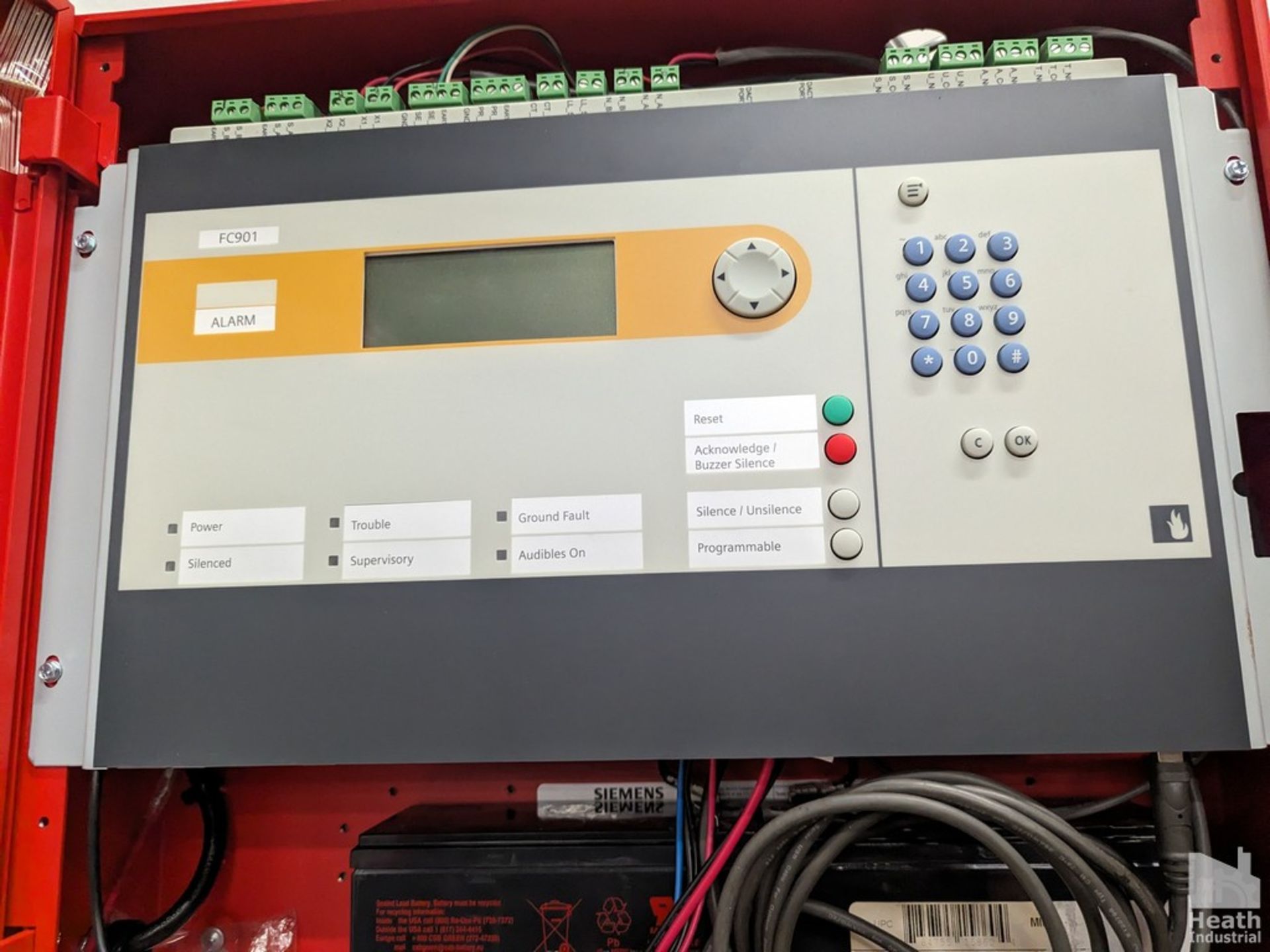 SIEMENS CERBERUS FIRE CONTROL SYSTEM - Image 2 of 3