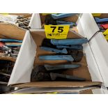 (3) AMP CRIMPING TOOLS IN BOX