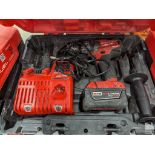 MILWAUKEE 18 VOLT HAMMER DRILL, BATTERY, CHARGER AND CASE