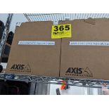 (2) AXIS MODEL P3807-PVE NETWORK CAMERAS