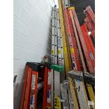 WERNER 24' ALUMINUM EXTENSION LADDER