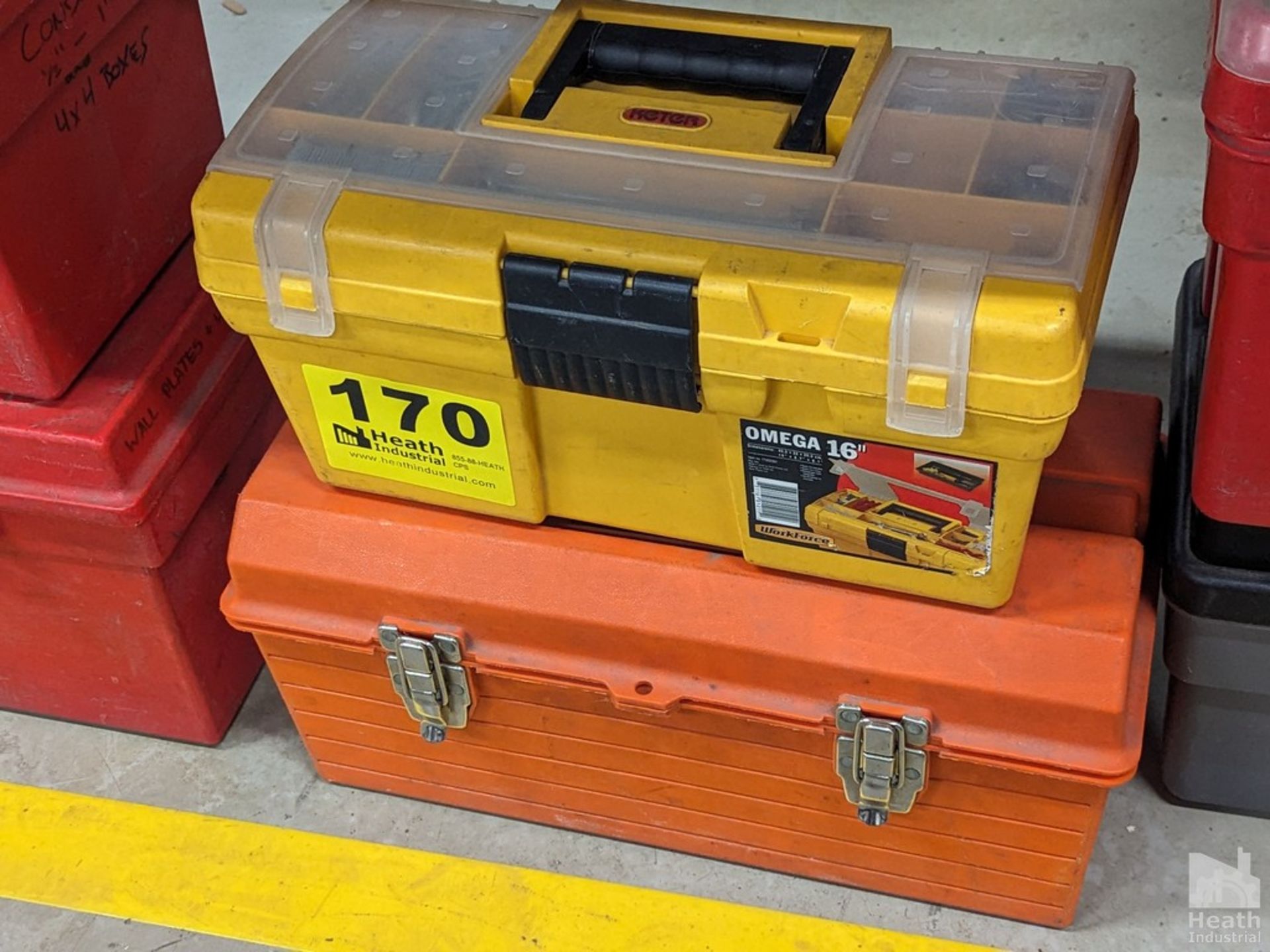 (2) TOOLBOXES WITH CONTENTS